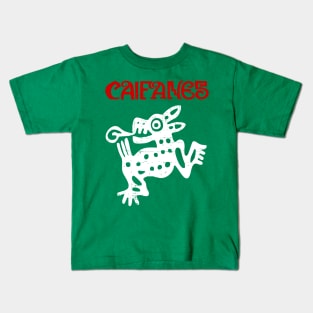 Caifanes - Jaguares - white design Kids T-Shirt